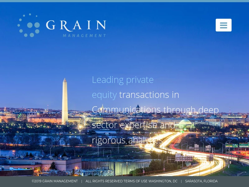 Communications and Broadband Investments | Grain Management