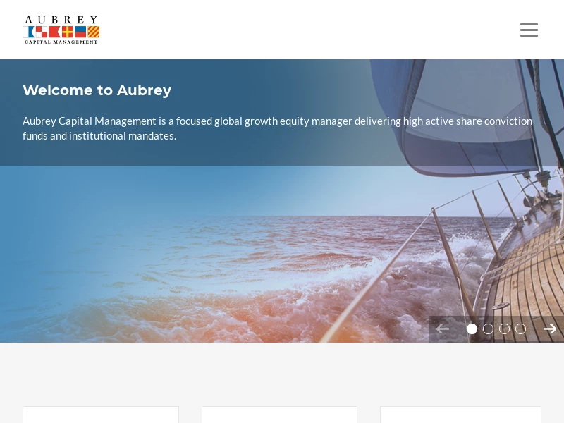 Home - Aubrey Capital Management