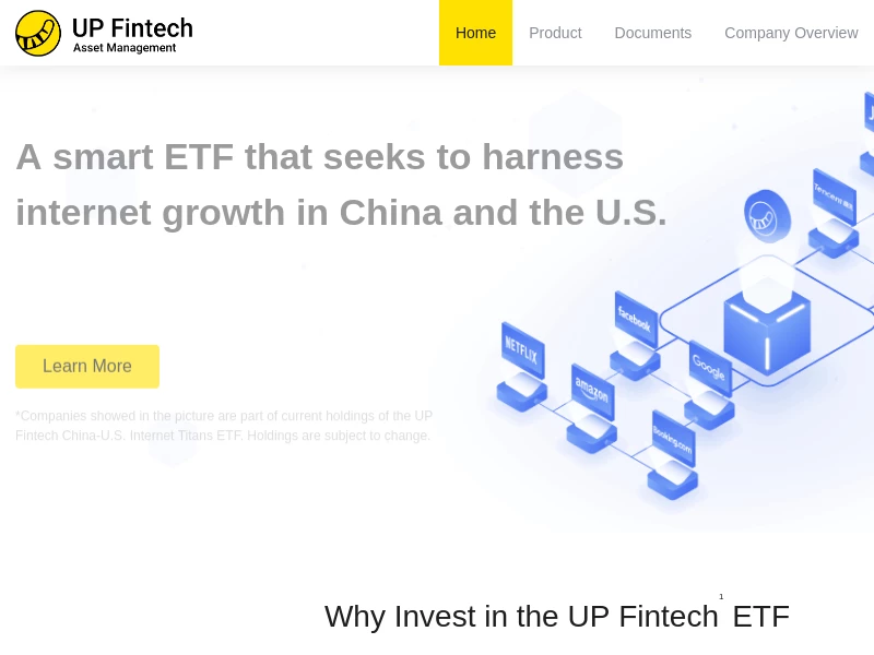 China Internet ETF | China ETF - Up Fintech Asset Management