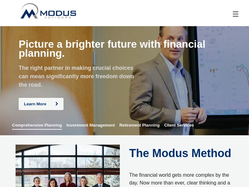 Financial, Investment & Retirement Planning | Modus Advisors