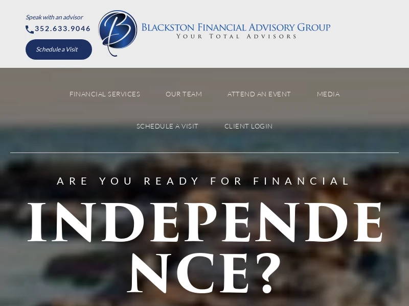 Need Financial Advice? We Can Help. | Blackston Financial Advisory Group