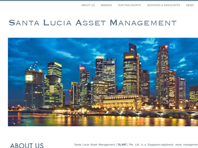 Santa Lucia Asset Management (SLAM)