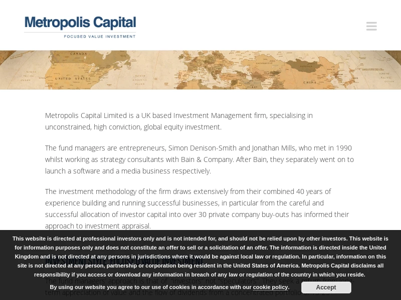 Metropolis Capital Limited - Metropolis Capital