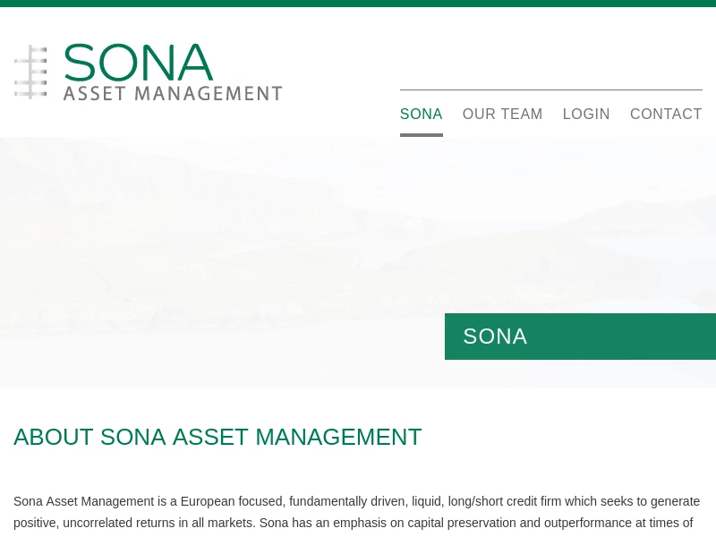 Log In ‹ Sona Asset Management — WordPress