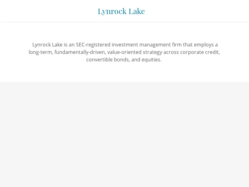 Lynrock Lake LP