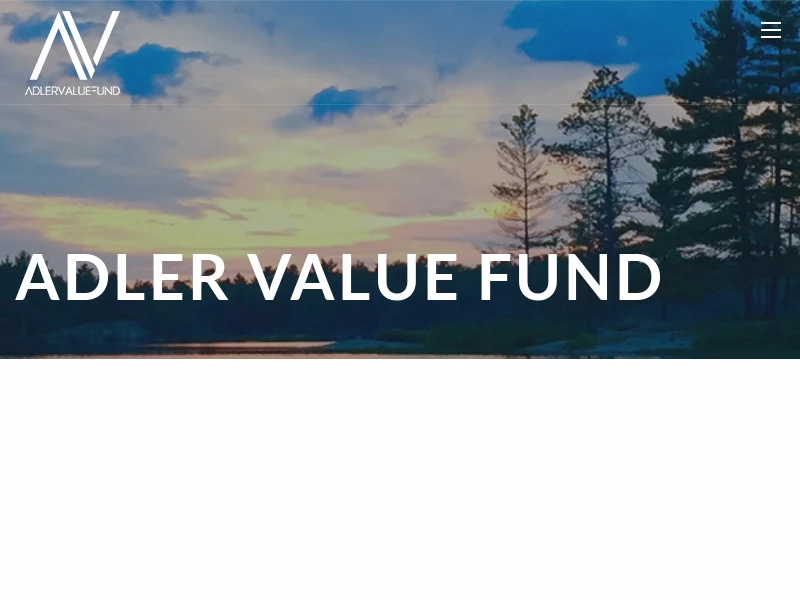 Adler Value Fund