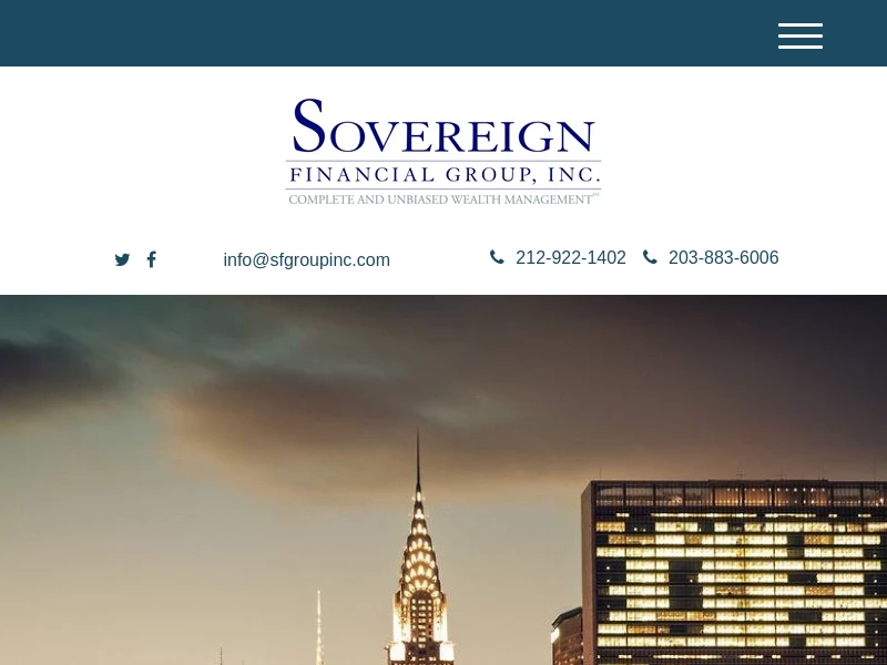 Home | Sovereign Financial Group, Inc