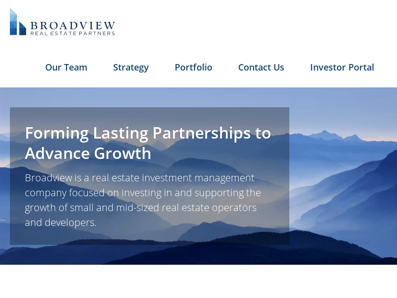 Broadview | Real Estate Partners