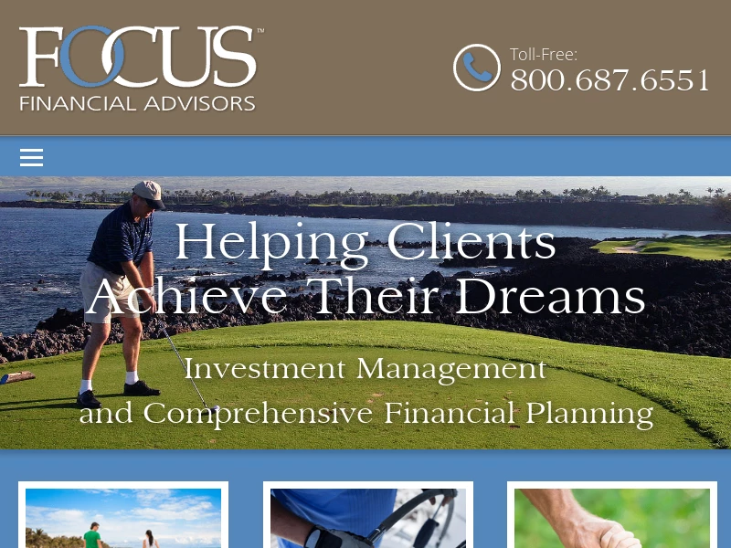 Rockford, IL Fee-Only Financial Planning | CERTIFIED FINANCIAL PLANNER™ | — Focus Financial Advisors