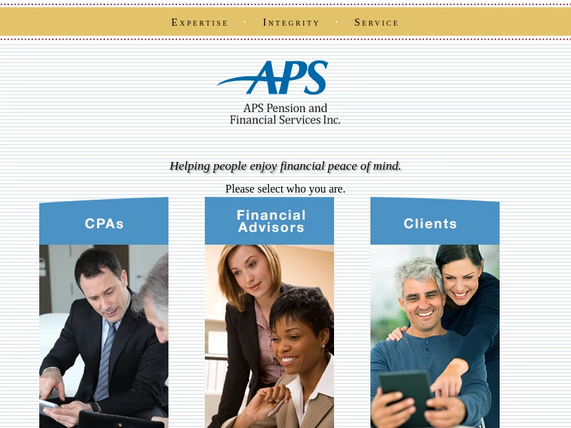 Welcome to APS — APS Pension