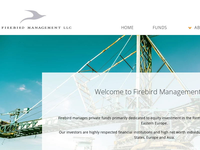 Firebird Management LLC, Welcome to Firebird Management LLC