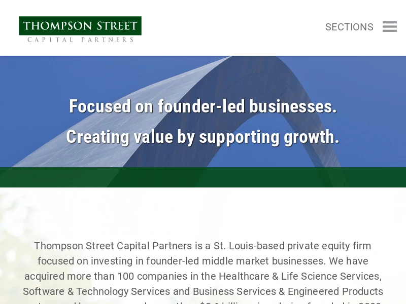 Home - Thompson Street Capital Partners