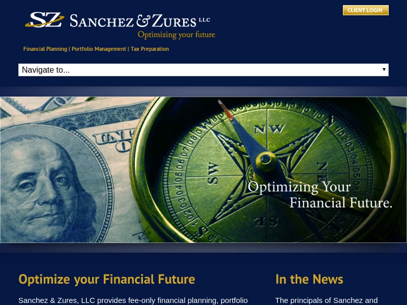 Sanchez & Zures | Financial Planning | Portfolio Management | Tax Preparation | Financial Planning | Portfolio Management | Tax Preparation