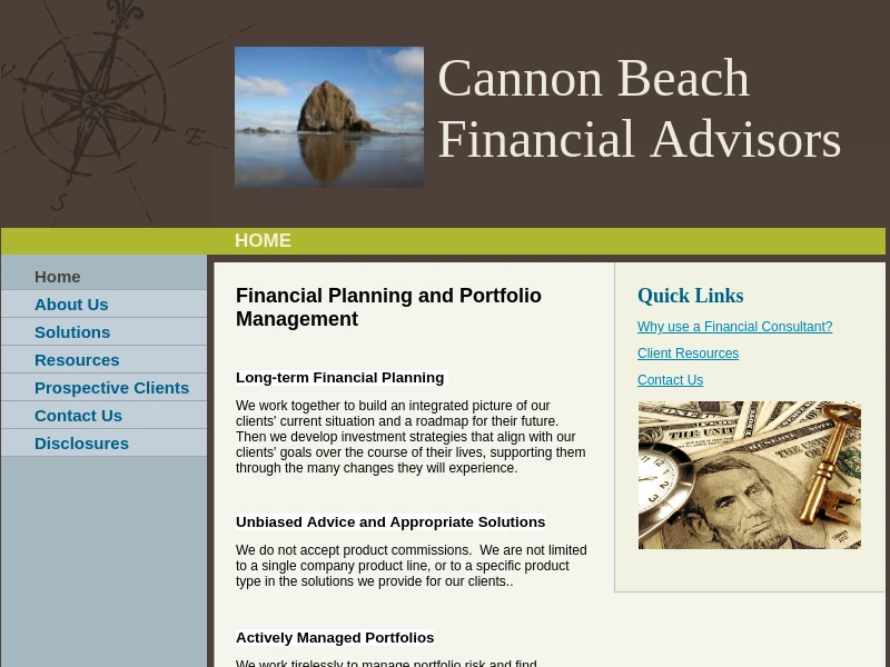 Cannon Beach Financial Advisors – Financial Planning and Portfolio Management