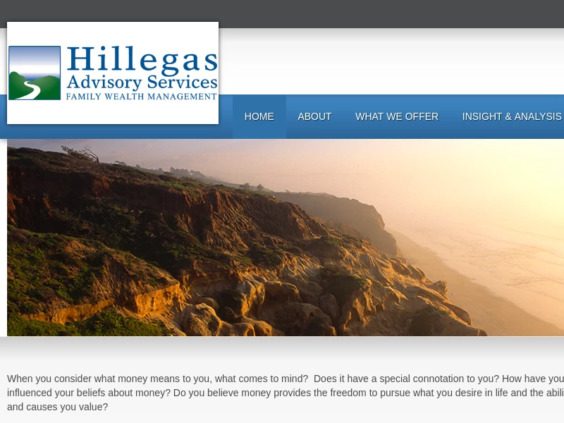 Home | Hillegas Advisory Service
