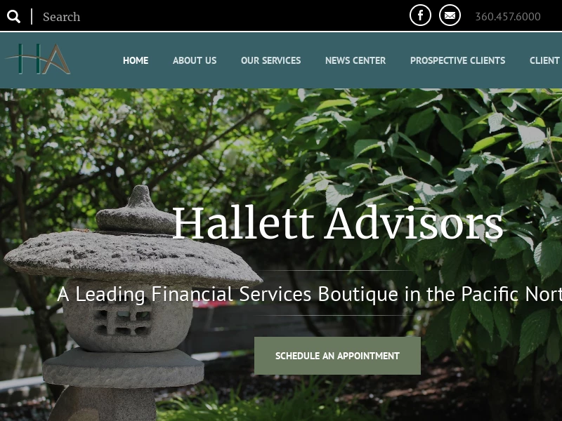Hallett Advisors: Independent financial advisors in the Pacific Northwest, offering premiere financial services to clients worldwide.