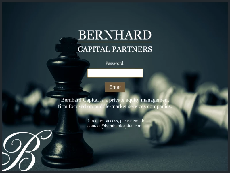 Bernhard Capital Partners Management LP
