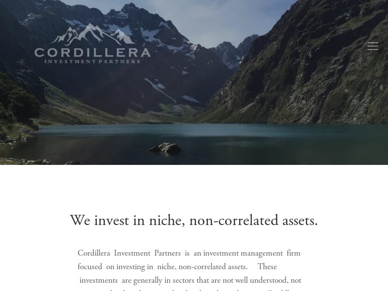 Cordillera Investment Partners