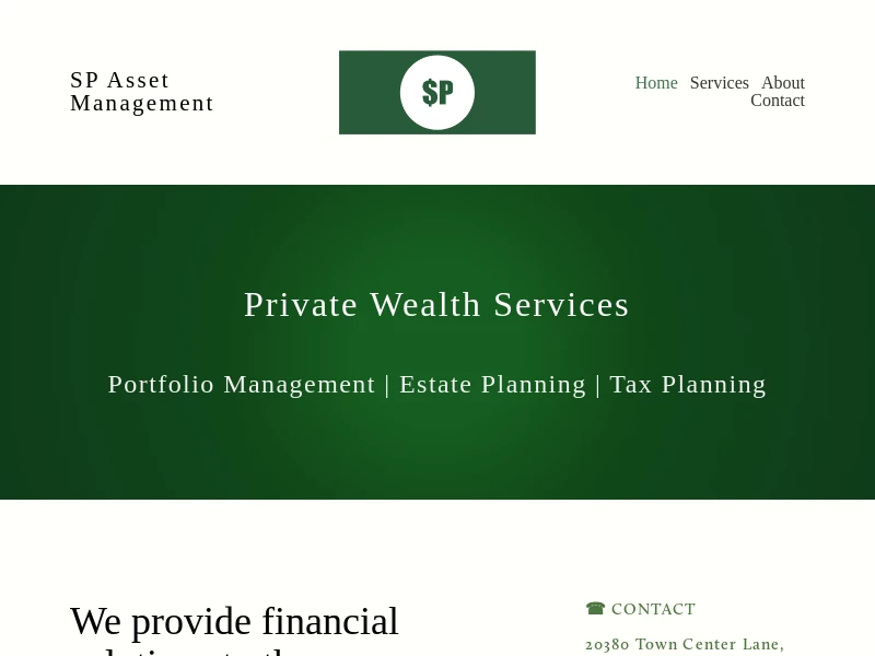 SP Asset Management LLC