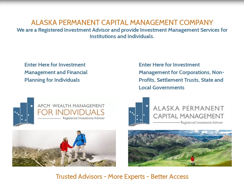 Home - Alaska Permanent Capital Management