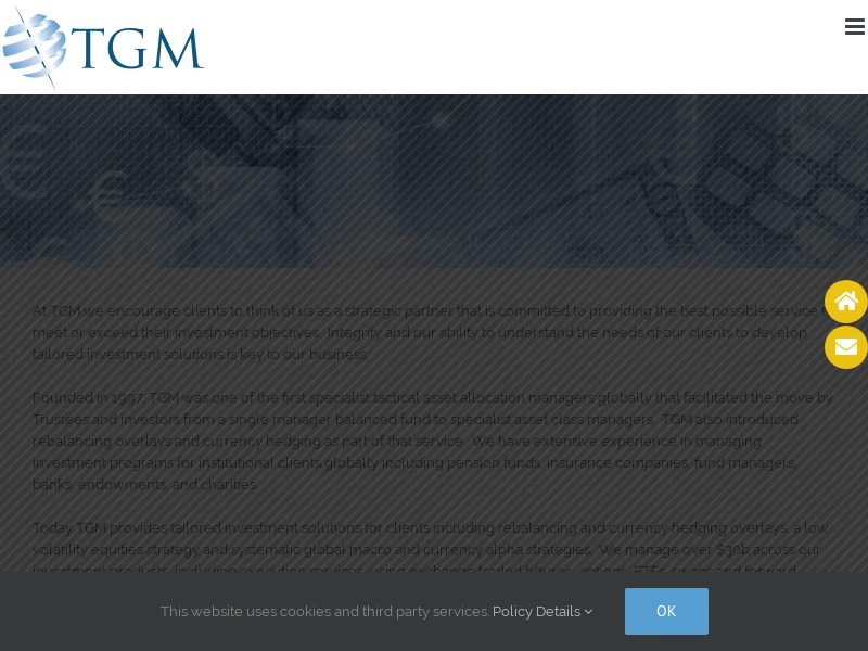 TGM Home Page - Tactical Global Management