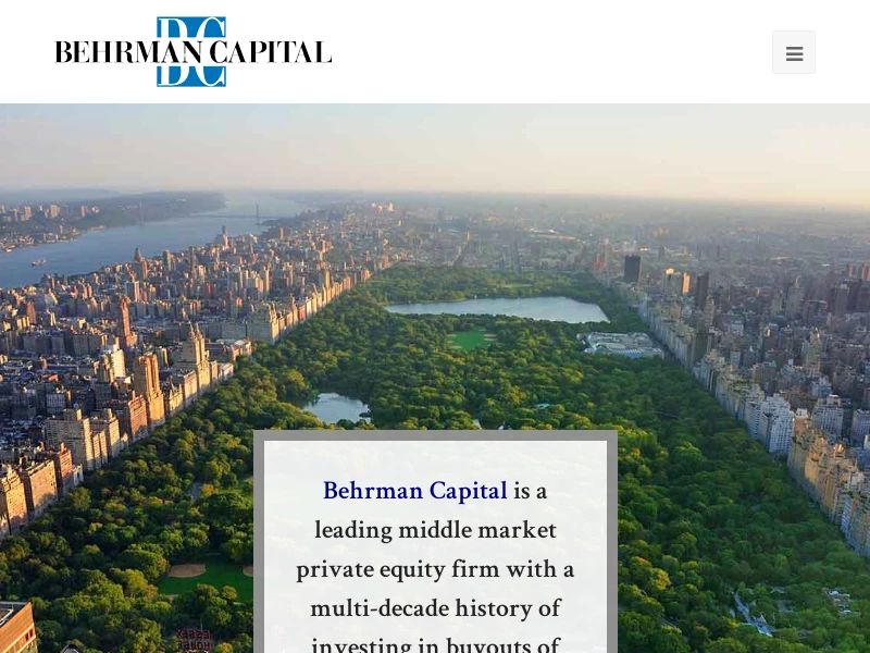 Home - Behrman Capital