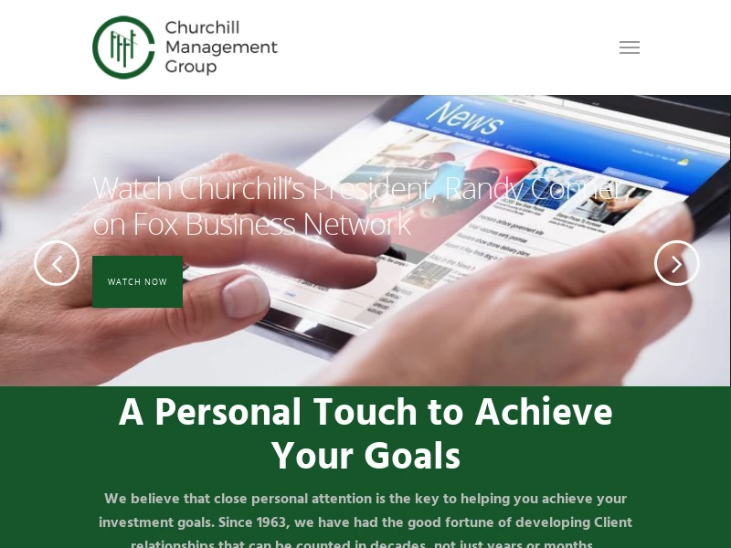 Churchill Management | Wealth Management & Financial Planning
