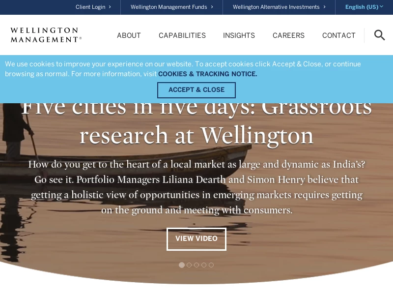 Wellington Global Homepage | Wellington Management