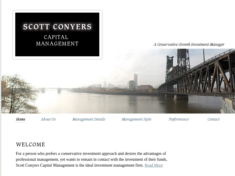 Welcome to Scott Conyers Capital Management