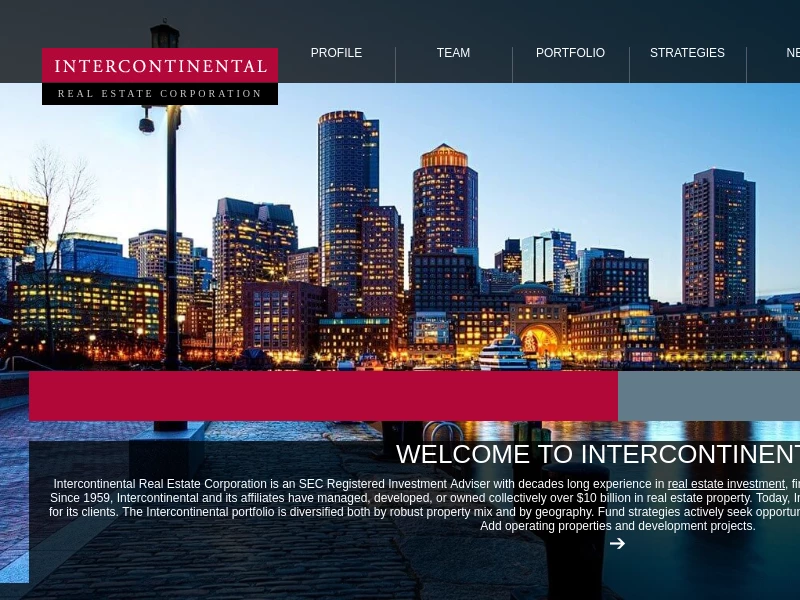 Intercontinental Real Estate Corporation