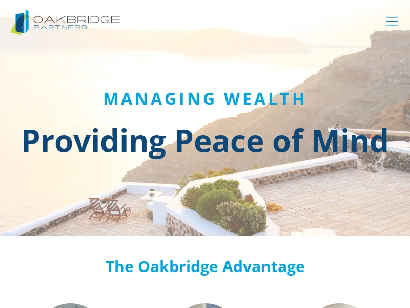 Private Wealth Management Since 1974 - Oakbridge Partners