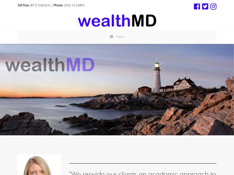 wealthMD | Welcome to wealthMD