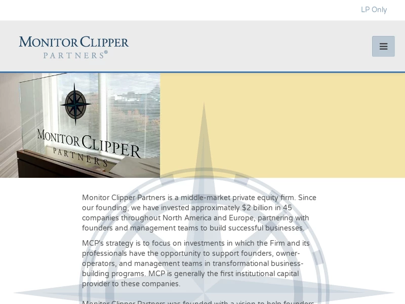 Monitor Clipper Partners \|\| Capital Management \|\| Cambridge, MA