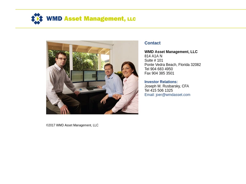 WMD Asset Management, LLC