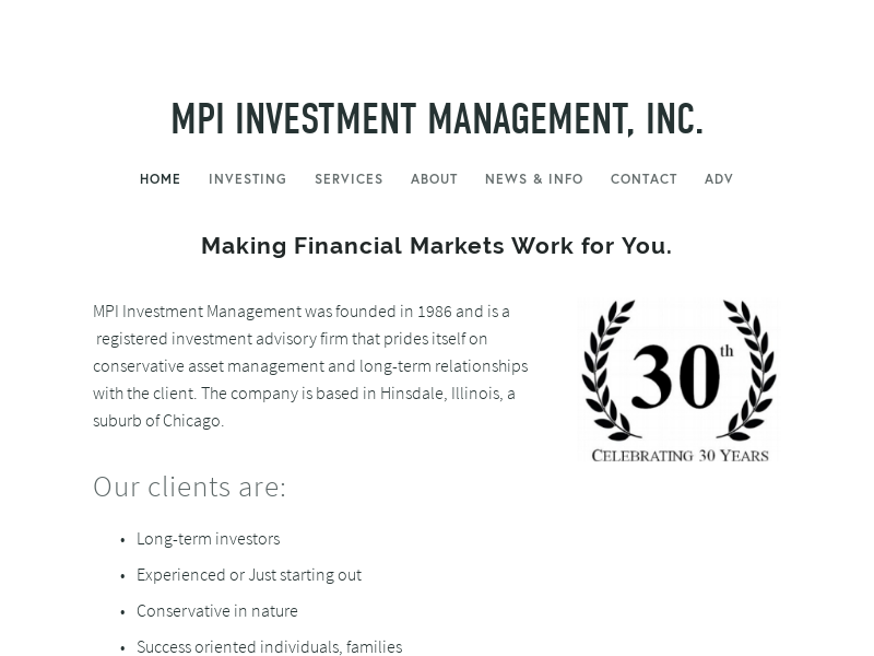 invisor investment management inc