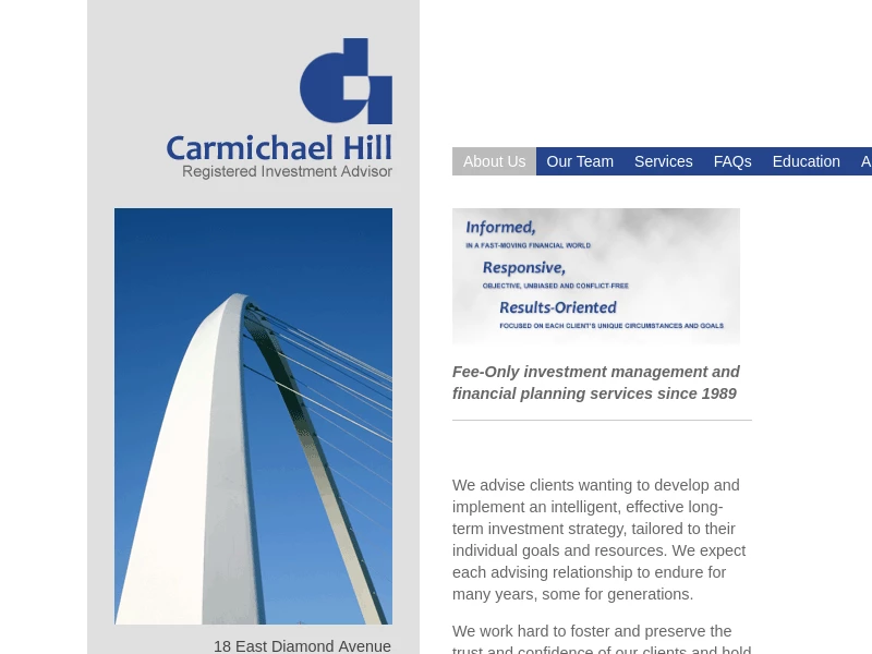 Carmichael Hill - Financial Advisors Gaithersburg, MD
