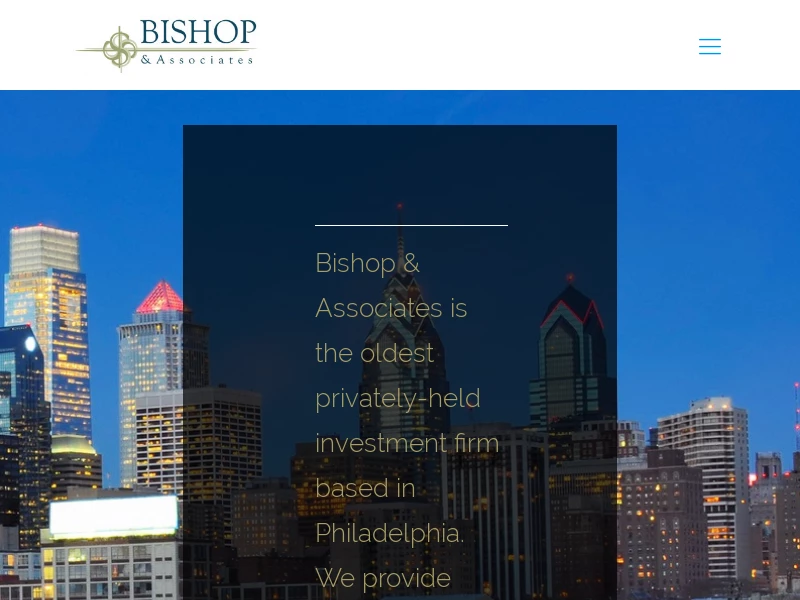 Bishop Associates - Offering Investors Panoramic Portfolio Management