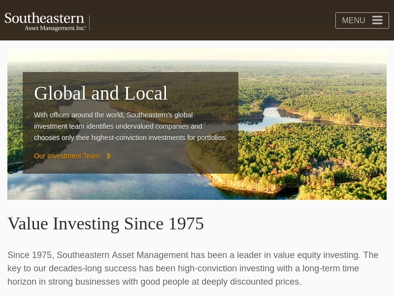 Value Investors Since 1975 | Southeastern Asset Management