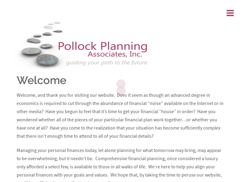 Pollock Planning Associates, Inc. – guiding your path to the future
