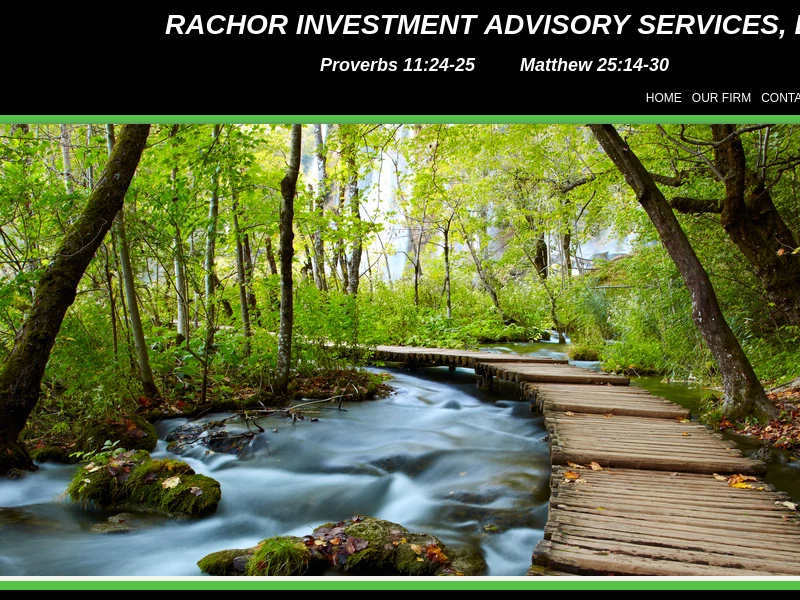 Rachor Financial: A Professional Financial Planning Firm: Home