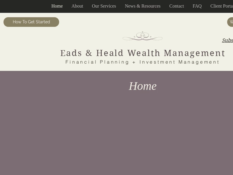 Wealth Management | Atlanta | Eads & Heald Wealth Management
