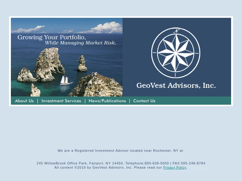 Registered Investment Advisor Rochester, NY | GeoVest Advisors, Inc.