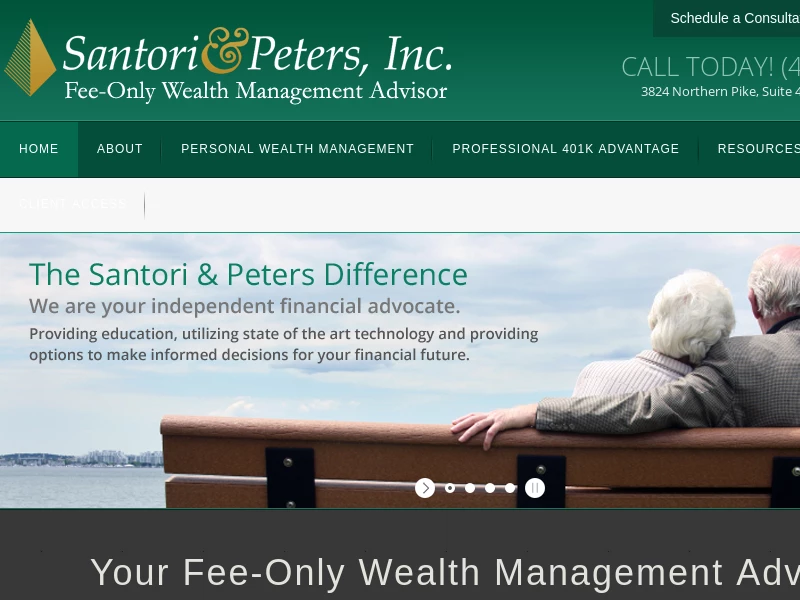 Santori & Peters, Inc. | Wealth management is what we do.