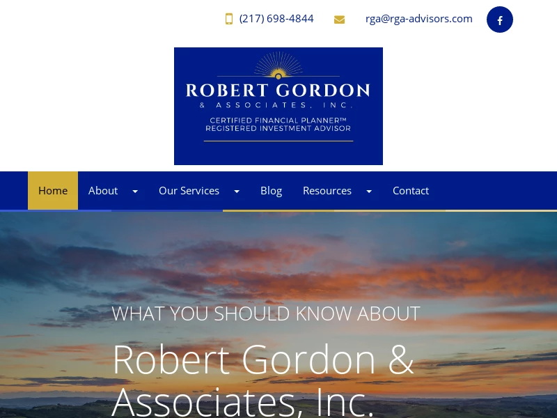 Home | Robert Gordon & Associates, Inc