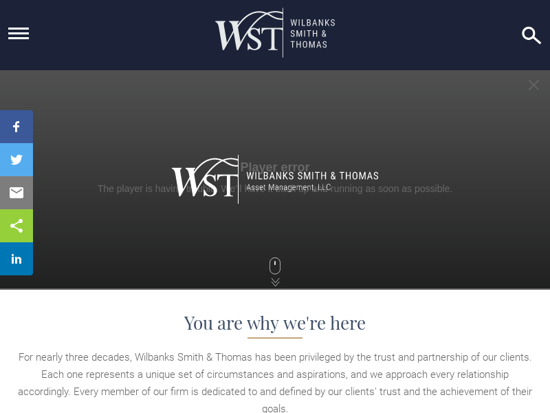 Wilbanks Smith & Thomas Asset Management, LLC