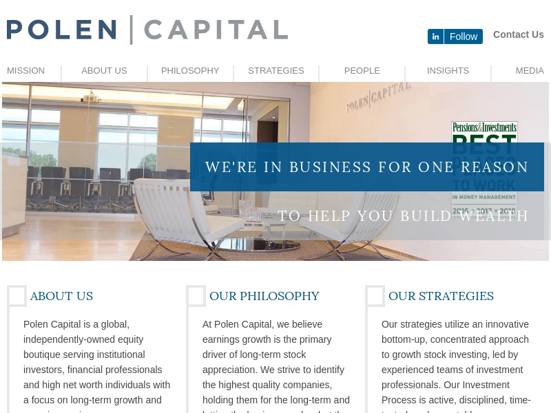 Polen Capital | Active Investment Manager