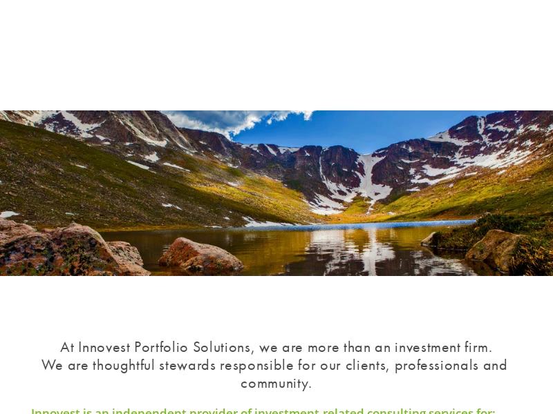 Innovest | An independent, undivided approach to investment consulting