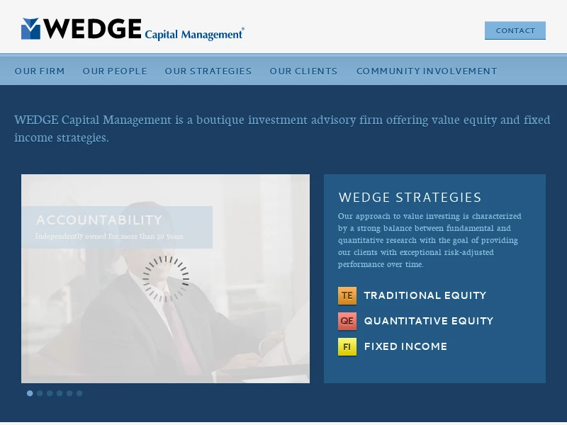 Home | Wedge Capital Management