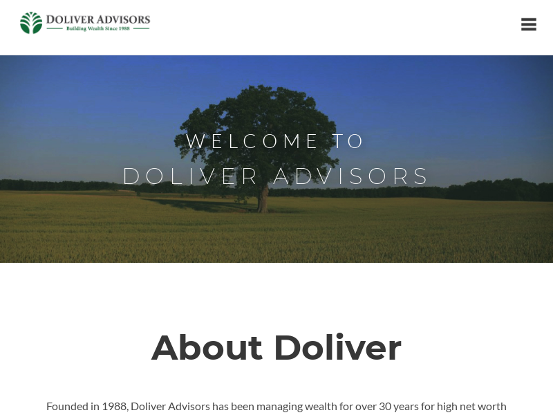 Doliver Advisors | Financial Advisors