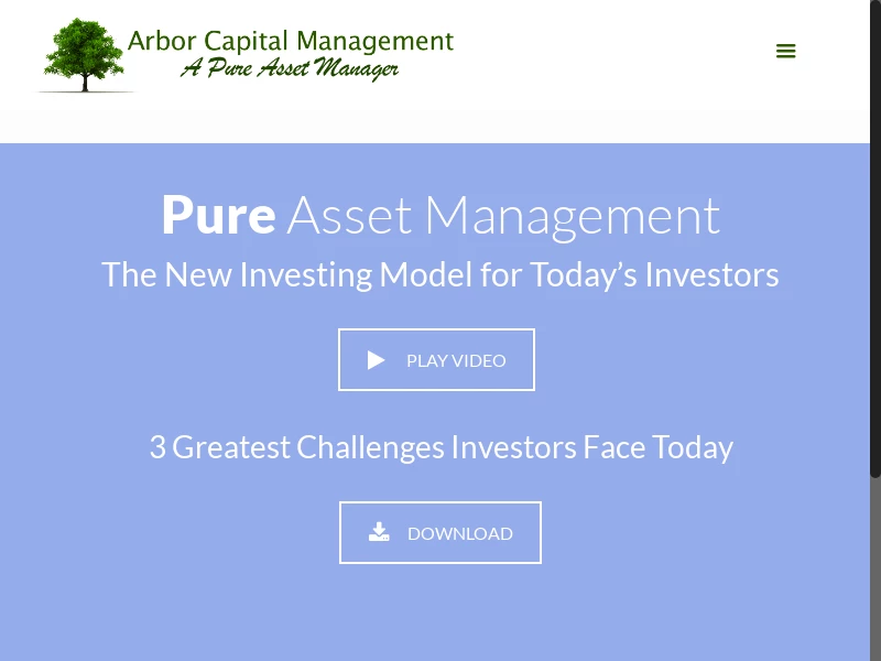 Arbor Capital Management – Pure Asset Manager